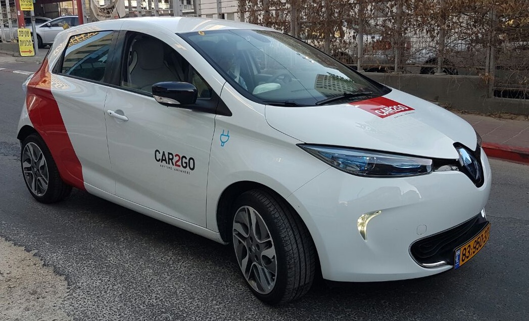 בקרוב בחיפה - רכב חשמלי של חברת car2go. 