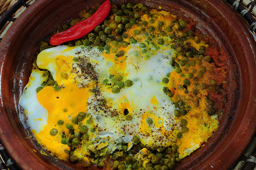Peas with eggs – easy and great!